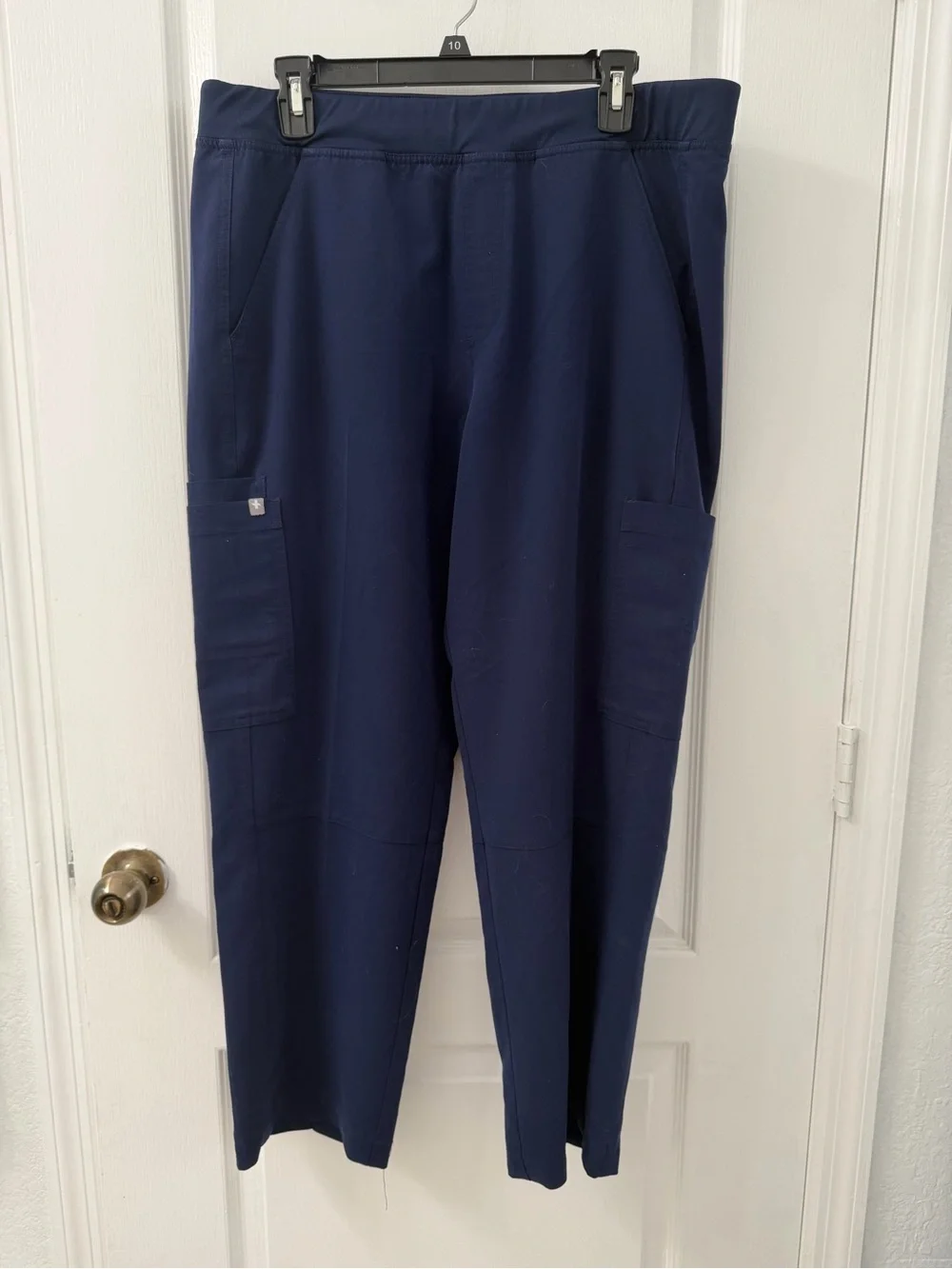 Figs Men's Axim Cargo Navy Scrub Pants (Size XL)